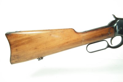 Lot 133 - Deactivated WInchester 1892 .44-40 saddle ring carbine
