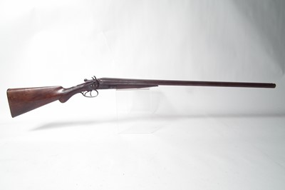 Lot 134 - Deactivated 12 bore double barrel hammer gun by James Williams and Co Birmingham