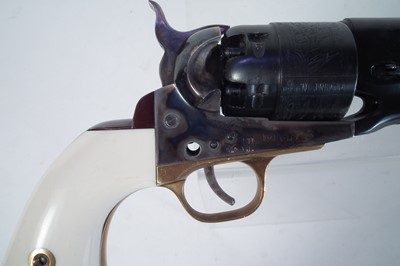 Lot 92 - Deactivated Italian Colt pocket .44 percussion revolver