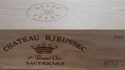 Lot 39 - Bottles Chateau Rieussec Premier Cru Classe Sauternes 2016