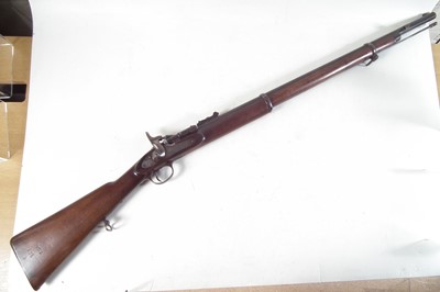 Lot 37 - BSA Two band .577 Snider rifle