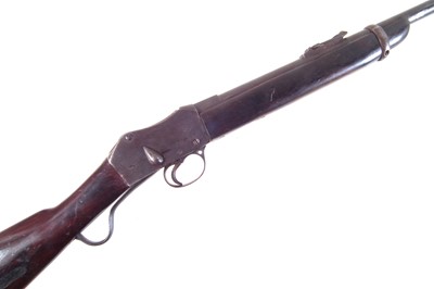 Lot 38 - Martini Henry .577 /450 sporterised rifle
