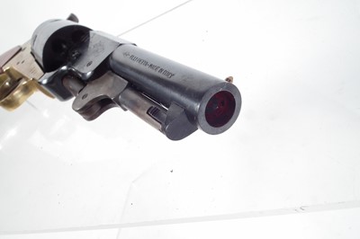 Lot 363 - Blank firing Pietta 9mm Colt 1851 type single action army revolver