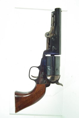 Lot 362 - Blank firing Pietta 9mm Colt 1851 type single action army revolver