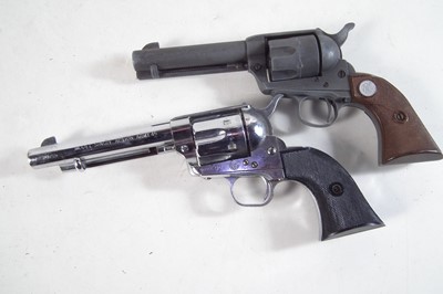 Lot 25 - Two replica Colt Single Action Army revolvers