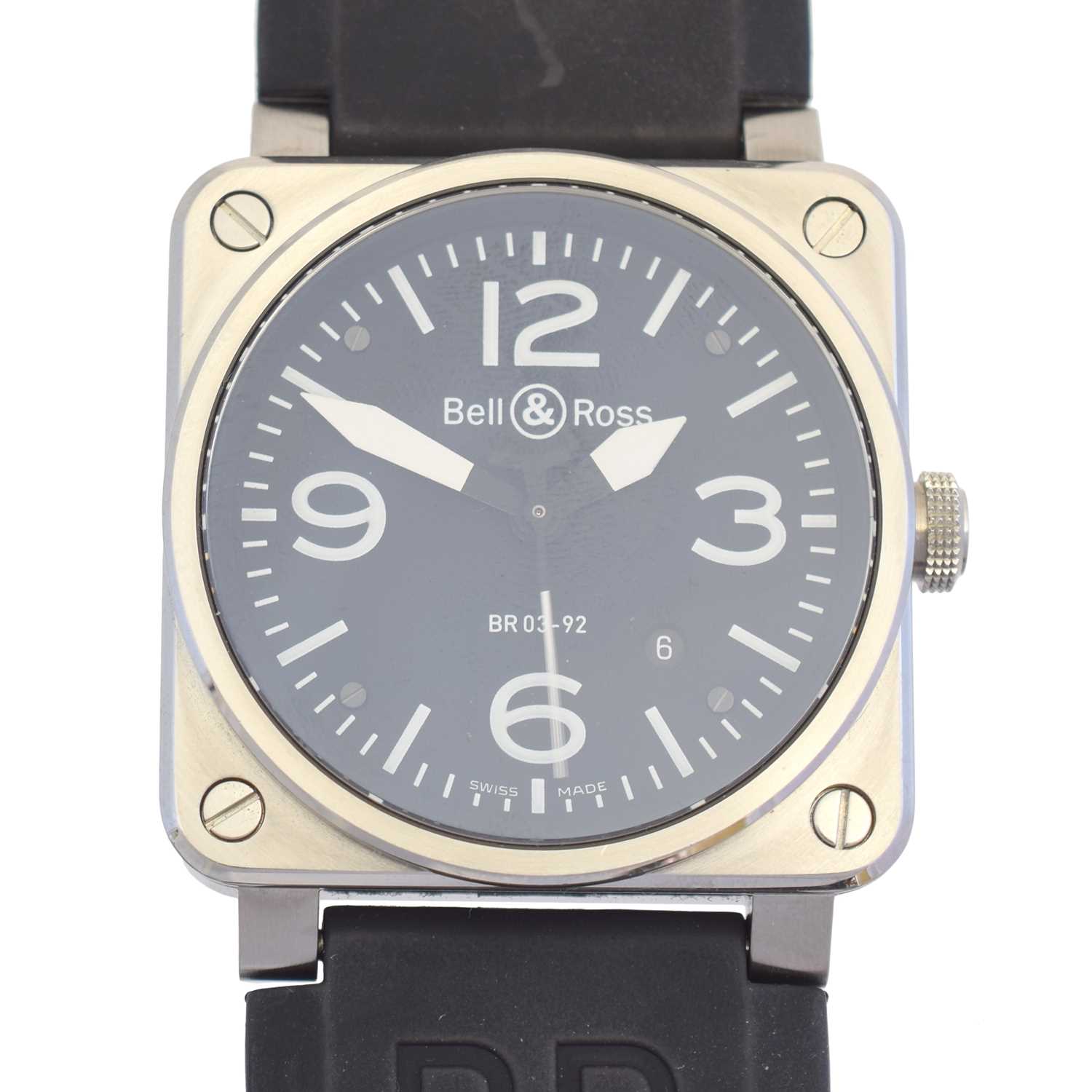 Lot 125 - A stainless steel Bell & Ross watch, BR 03-92