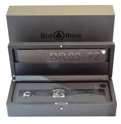 Lot 125 - A stainless steel Bell & Ross watch, BR 03-92