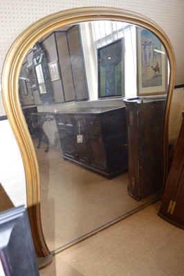 Lot 225 - Victorian overmantel mirror