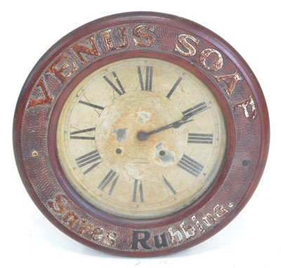 Lot 192 - Venus Soap Advertising clock