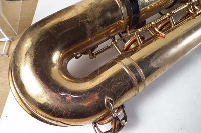 Lot 37 - Selmer baritone saxophone
