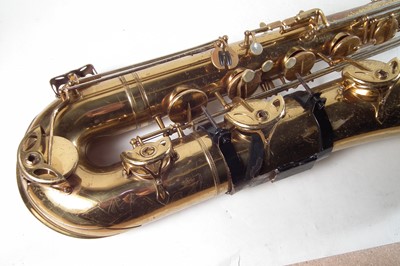 Lot 37 - Selmer baritone saxophone