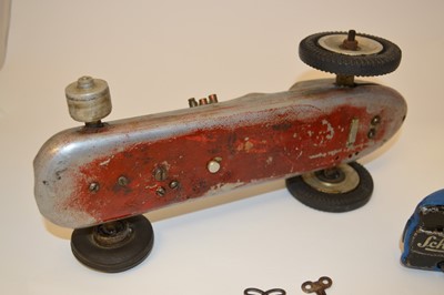 Lot 62 - Single seated racing car and Schuco Examico...