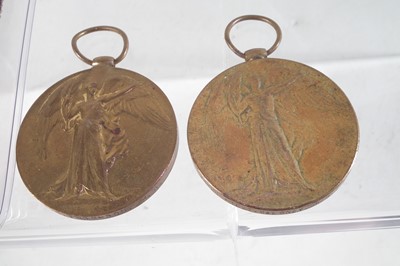 Lot 380 - Five WWI Victory medals
