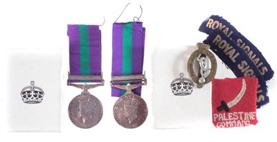 Lot 378 - Two General Service Medals