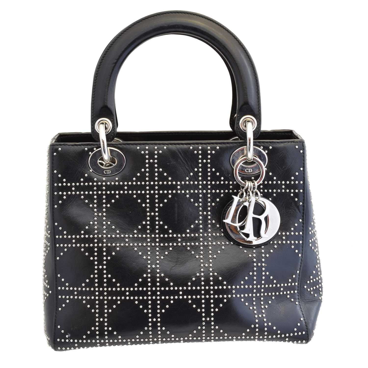 Lot 12 - A Christian Dior Lady Dior MM bag