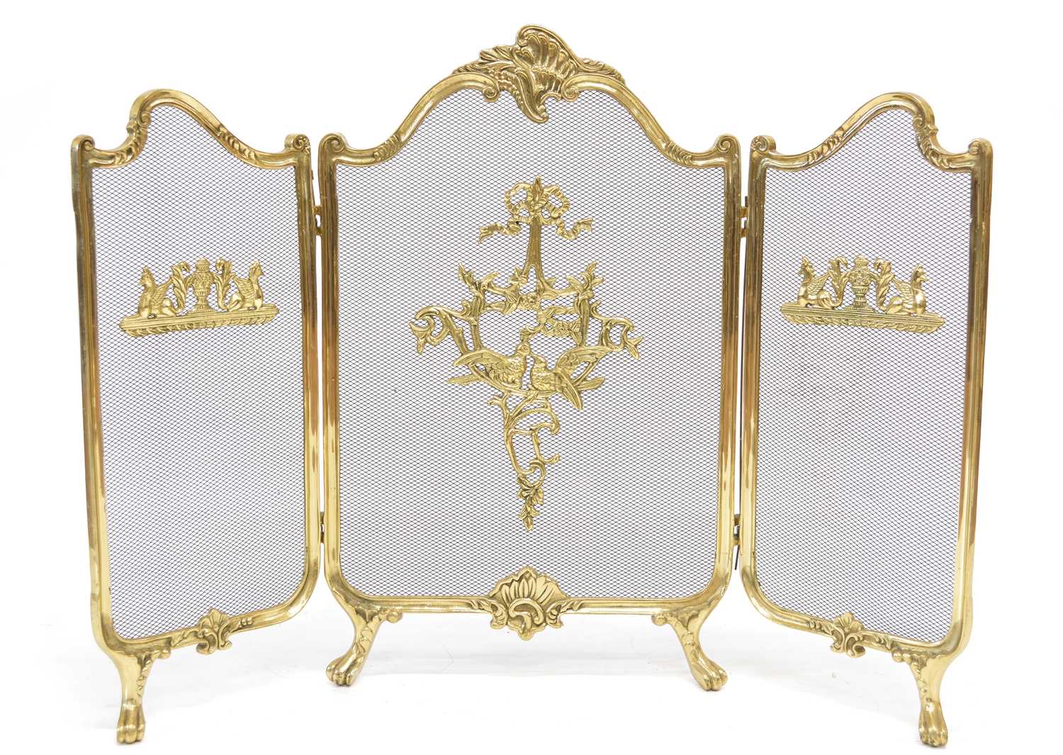 Lot 237 - French Rococo Style Fire Screen