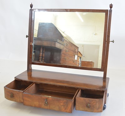 Lot 247 - Early 19th-century dressing table mirror