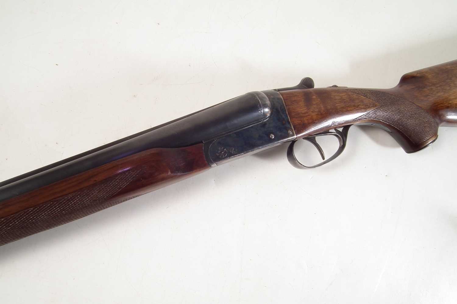 Lot 253 - AYA Yeoman 12 bore side by side shotgun