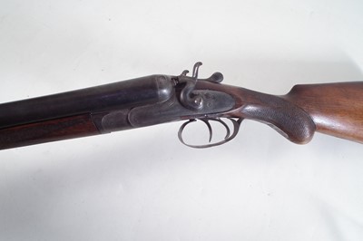 Lot 254 - E. M. Reilly 12 bore side by side hammer gun LICENCE REQUIRED