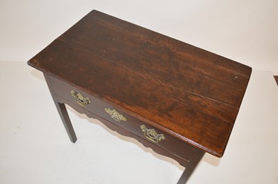 Lot 291 - Early 19th-century oak side table