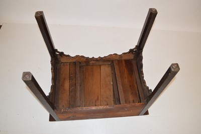 Lot 290 - Late 18th-century oak side table