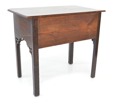 Lot 290 - Late 18th-century oak side table