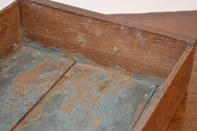 Lot 290 - Late 18th-century oak side table