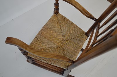 Lot 314 - Early 19th-century rocking chair.