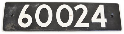 Lot 4 - 60024 Replica Smokebox Number Plate