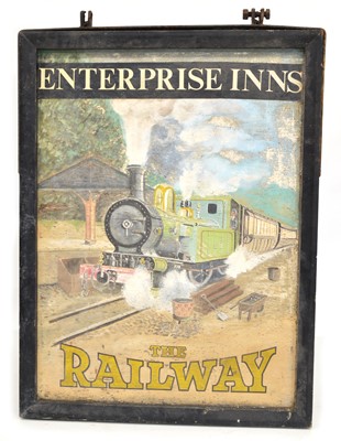 Lot 184 - 'The Railway' Pub Sign