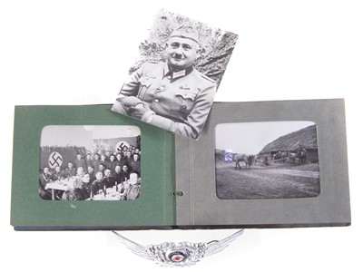 Lot 475 - Collection of WWII German photographs related to one soldier