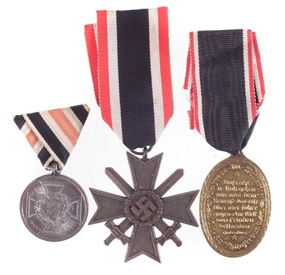 Lot 371 - Three German medals