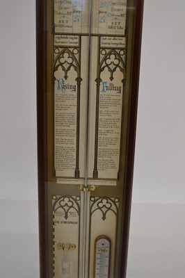 Lot 221 - Admiral Fitzroy barometer, 20th century