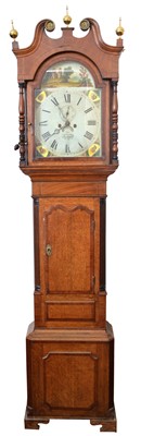 Lot 188 - Nickisson, Newcastle longcase clock