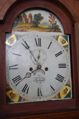 Lot 188 - Nickisson, Newcastle longcase clock