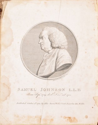 Lot 76 - Samuel Johnson, A Dictionary of the English Language, in two volumes.