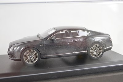 Lot 56 - Two 1:43 Scale Bentley model cars