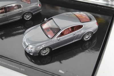 Lot 59 - Two Limited Edition Minichamps 1:43 three-car sets