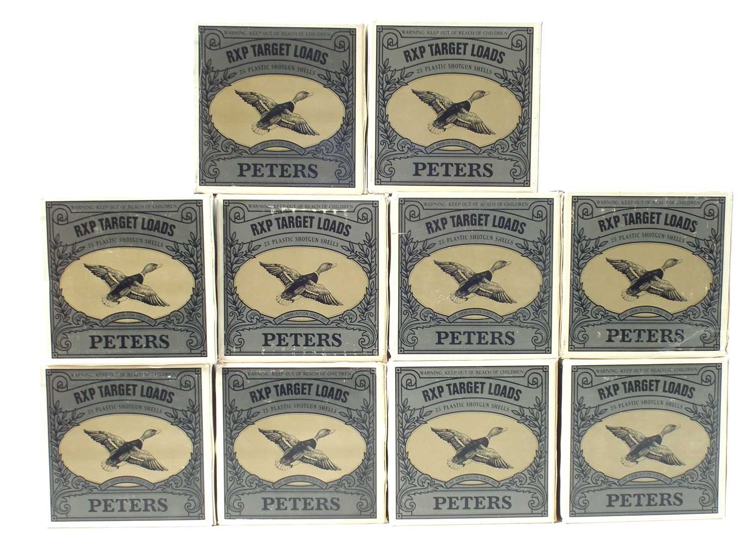 Lot 307 - 250 rounds of Peter 12 bore cartridges LICENCE REQUIRED