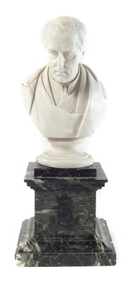 Lot 502 - Parian Bust of Wellington