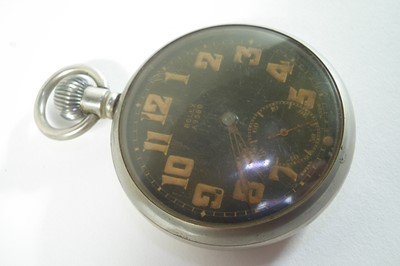 Lot 501 - A Rolex military pocket watch