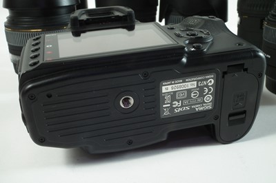 Lot 188 - Sigma camera and lenses