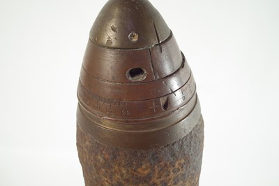 Lot 385 - Composed WW1 shell in 1918 case