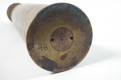 Lot 385 - Composed WW1 shell in 1918 case