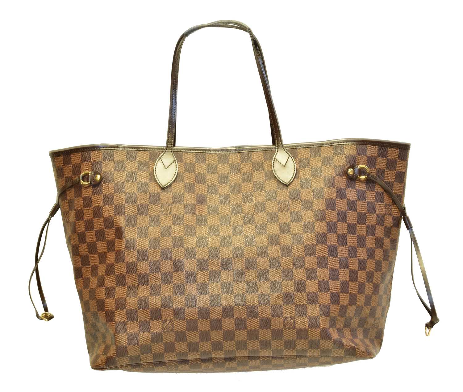 Lot 149 - A Louis Vuitton Damier Ebène Neverfull MM handbag