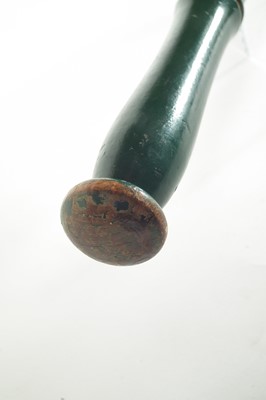 Lot 174 - Victorian painted wood mace or truncheon