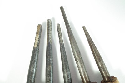 Lot 278 - Set of five Lee Enfield armour's thread chasers