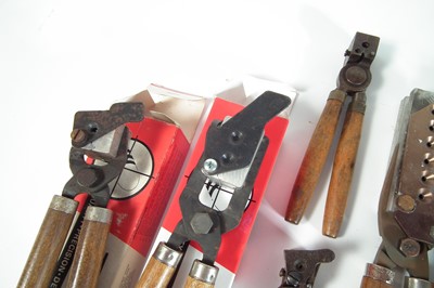 Lot 331 - Eight bullet moulds.