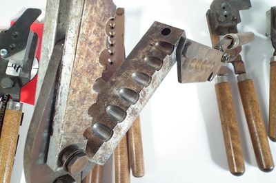 Lot 331 - Eight bullet moulds.