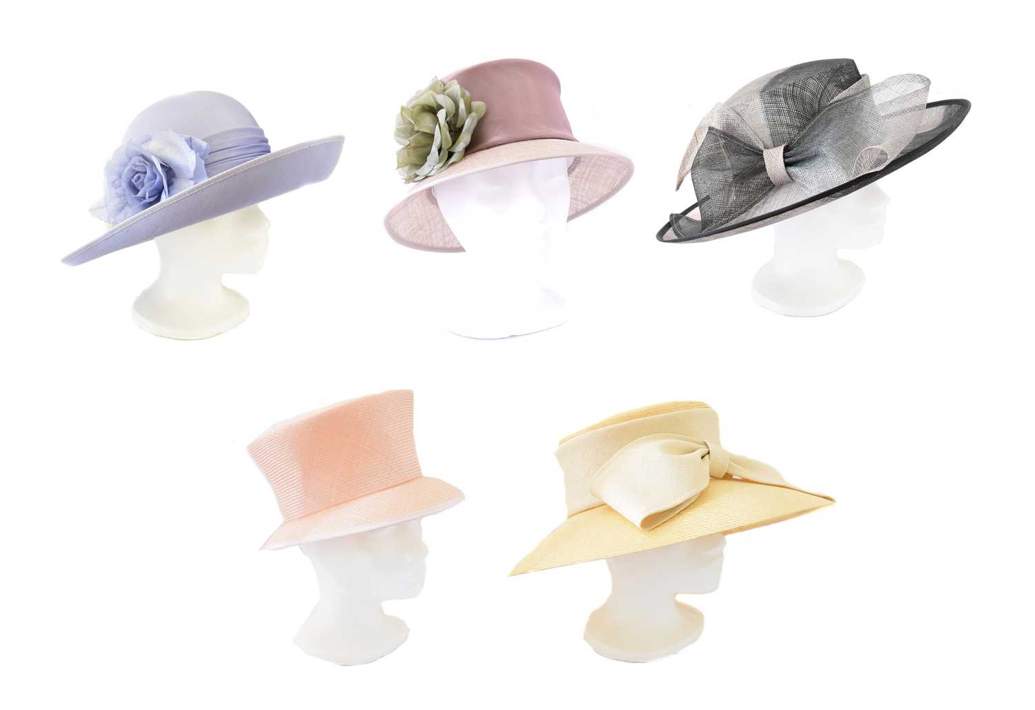 Lot 103 - Five designer hats